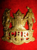 M114 - Colchester & Hants Regiment 1st Type Cap Badge